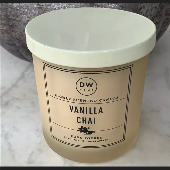 DW Home Accents Dw Home Vanilla Chai Candle Richly Scented New